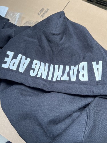 A Bathing Ape x Mastermind Japan 2016 Pull Over Hoodie Black Sz XL Brand New - Picture 9 of 14