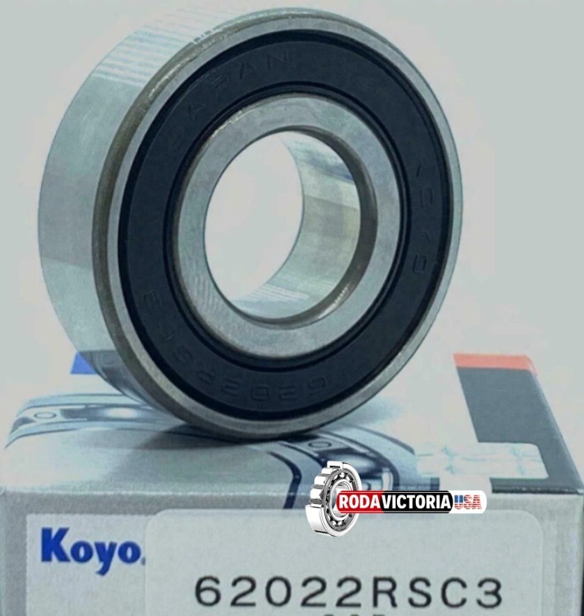 yukihira 6202専用 KOYO Japan 6202 2RS C3 Deep Groove Ball Bearing, Rubber Sealed