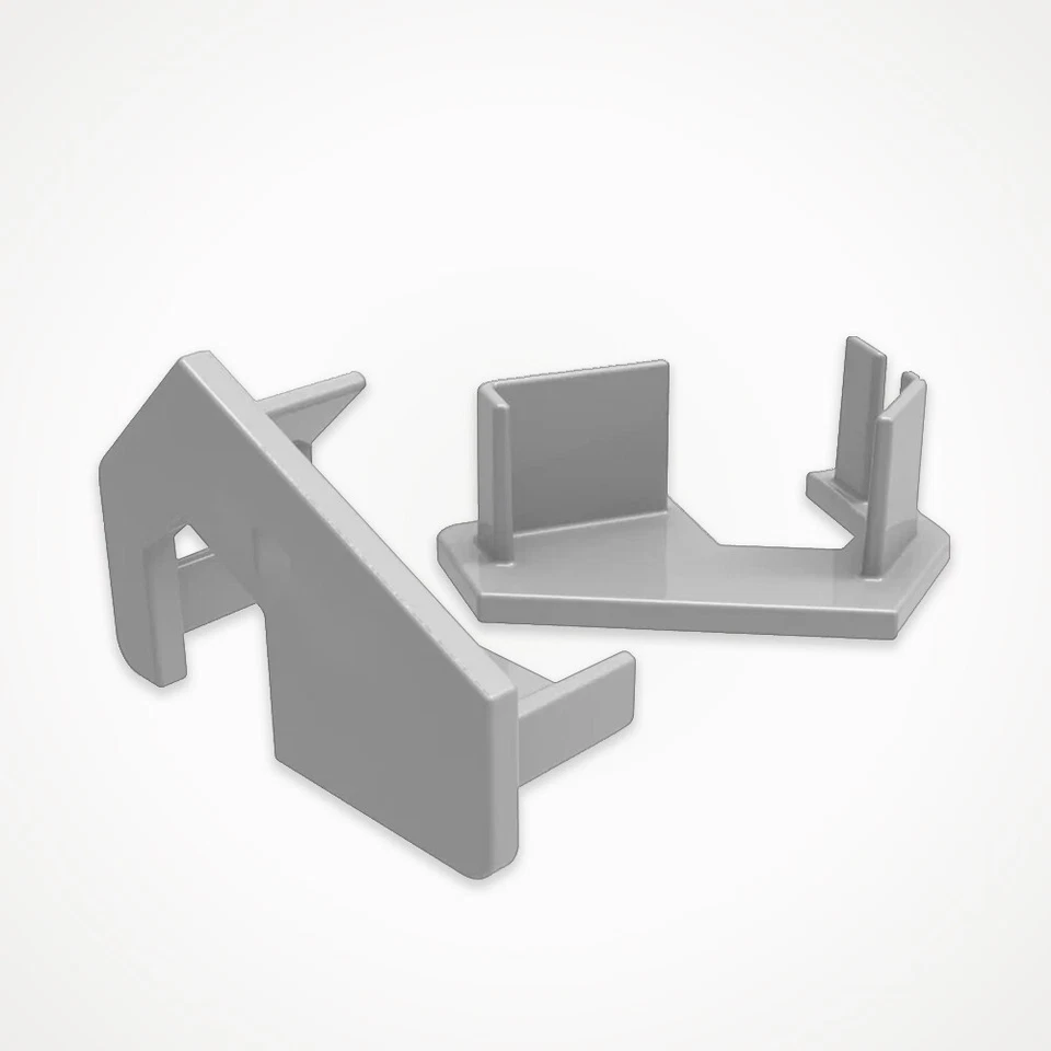 LEDBRITE Wardrobe Aluminium Profile 2M LED Surface Indirect Cupboard Channel - Image 2 of 4