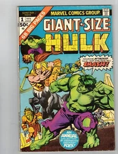 GIANT-SIZE HULK #1  Marvel 1975 FINE