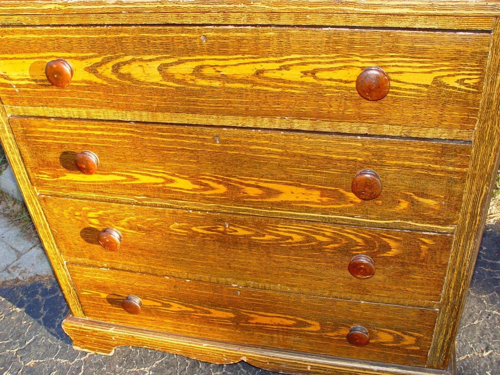 Mid 19th Century, Connecticut Origin, Cottage Grained Chest of Drawers eBay