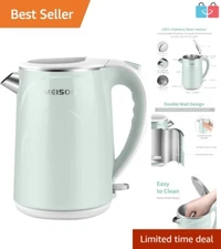 Efficient 1.7L Electric Water Boiler - Food Grade Stainless Steel Interior
