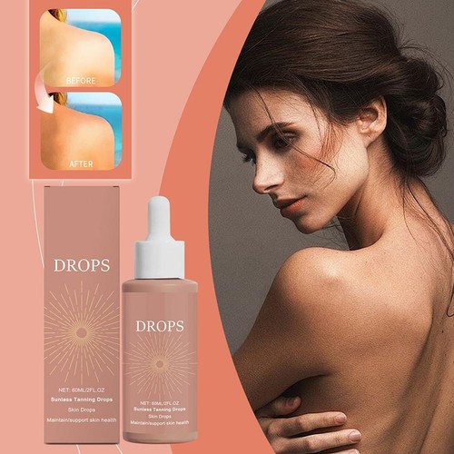 Sunless Tanning Drops Self Tanning Drops Face & Body - Medium 60ml^* - Picture 5 of 18