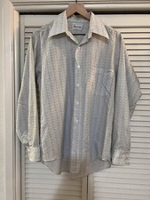 Vintage Century Van Heusen Men s Long Sleeve Button Up 16 34