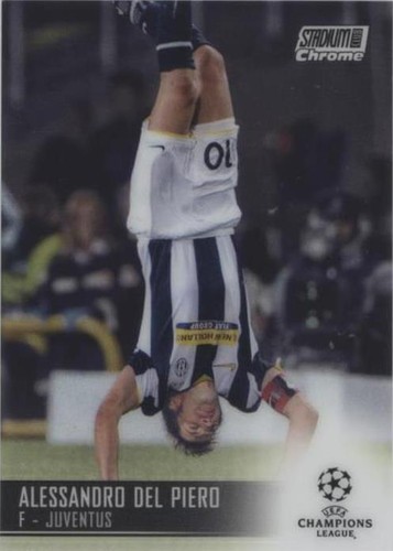 ALESSANDRO DEL PIERO #10 2020-21 Topps STADIUM CLUB CHROME UEFA