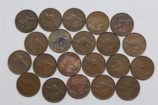 🧭 🇦🇺 AUSTRALIA PENNY'S - 1930'S & 1940'S LOT B66 #32 WH22