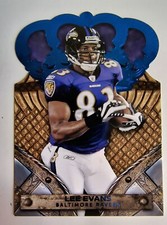 LEE EVANS Blue Parallel Card #95/100 - 2011 Panini Crown Royale