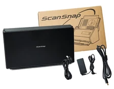 Fujitsu ScanSnap iX500 Color Duplex Pass Through Wireless Scanner AC Cable USB