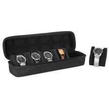 Watch Storage Box Collector Travel Wrist Watch Organizer Case Holder Portable