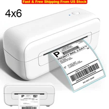 Phomemo Shipping Label Printer USB 4"x6" Thermal Barcode Maker Label Printer