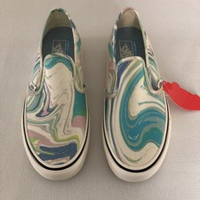 vans resin swirl slip on
