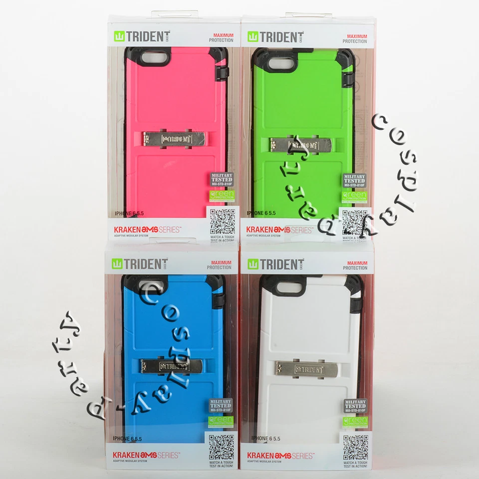 Trident Kraken AMS iPhone 6 Plus & iPhone 6s Plus Hard Case w/ Holster Belt Clip - Image 3 of 4