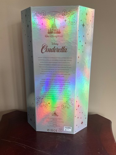 Disney Cinderella WDW 50th Ltd Puppe Castle Celebration Brandneu - Bild 7 von 11