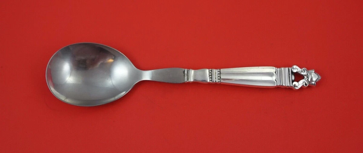 Georg Jensen Antique US Sterling Silver Salad Servers for sale | eBay