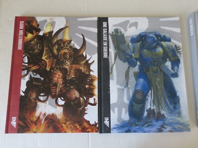 Lot JDR Warhammer 40.000 - Règles + Galaxie En Guerre + Dark Millennium