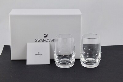SET OF 2 SWAROVSKI CRYSTAL SHOT GLASSES - for sale online | eBay