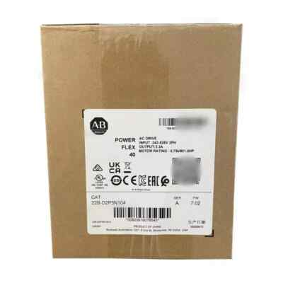 1PC New Allen-Bradley 22B-D2P3N104 PowerFlex 40 0.75 kW 1 HP AC Drive USA Seller
