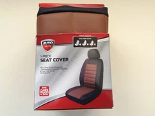 Auto Drive SEAT COVER- 1 Piece Cover- Two Tone Synthetic Leather 
