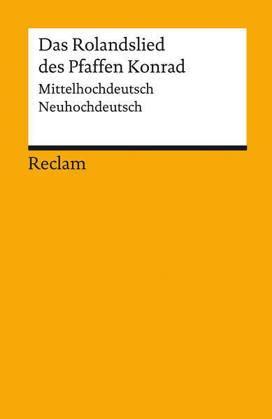 Thumbnail - Das Rolandslied Des Pfaffen Konrad | Dieter Kartschoke | 1993 |