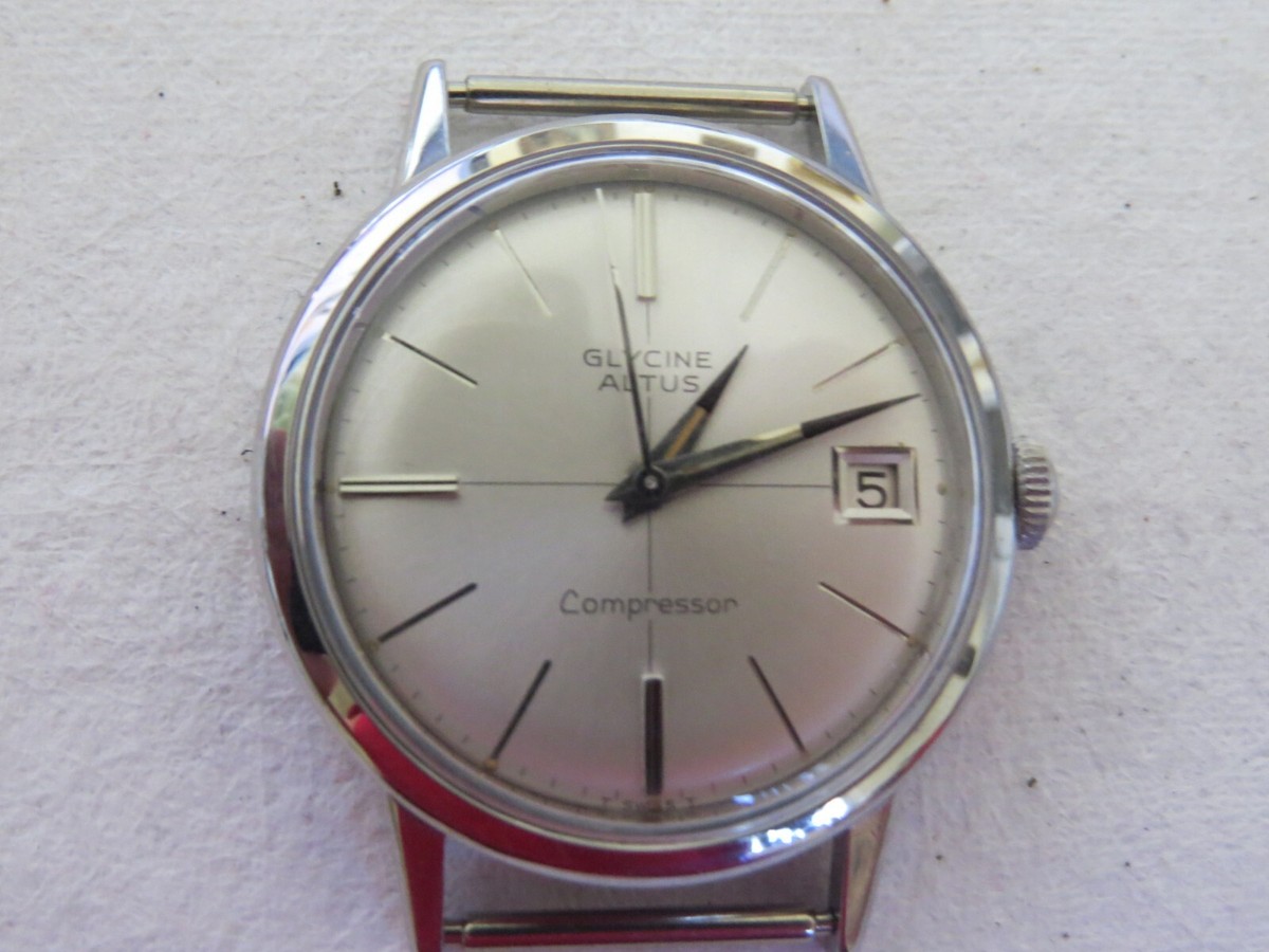 Glycine ALbireo Swiss watch (62000¥) Elegant 1960's Vintage Automatic Swiss Ladies Wristwatch Glycine