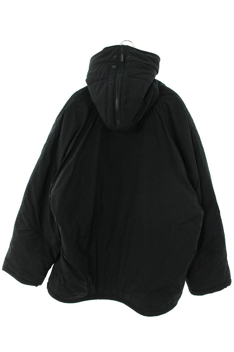 Balenciaga Size 44 Black Oversize Insulated Jacket Nylon Balenciaga Size 44 Black Oversize Insulated Jacket Nylon