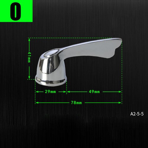 Wasserhahn Griff Patrone Wasserhahn Knopf Oberteil Chrom Hahn Handgriff 19 Typen - Bild 17 von 24
