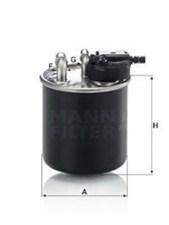 MANN-FILTER Kraftstofffilter für MERCEDES GLA-KLASSE X156 M-KLASSE W164