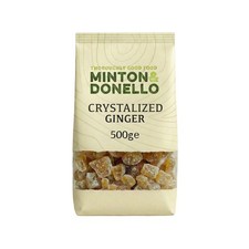 Minton & Donello Crystallised Ginger 500g – Diced (Pack of 1) 14.20 per kilo