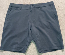 Hang Ten Mens Hybrid Board Shorts Swim Trunks Size 40 Gray Stretch A505A812PS