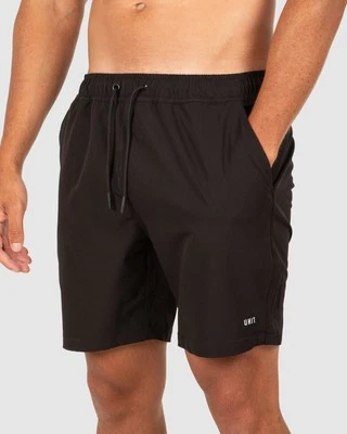 New UNIT Block Men's Elastic Stretch 16" Shorts Activewear - image 1 of 4