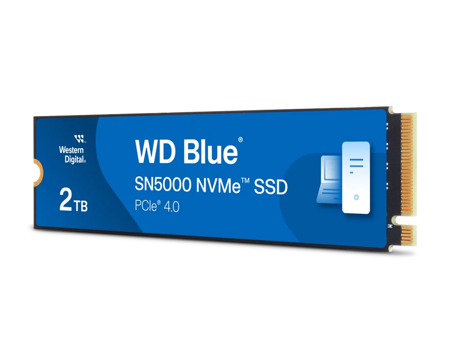 Western Digital 2TB WD Blue SN5000 NVMe SSD, PCIe Gen 4.0, up to 5,150 MB/s Read - Image 2 of 3