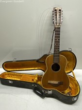 Vintage K Yasuma 12-String Acoustic Mini Guitar Japan Damaged Repair Project