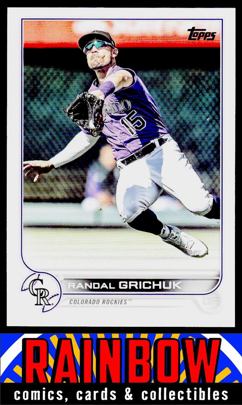 2022 Topps Update #US27 Randal Grichuk Colorado Rockies