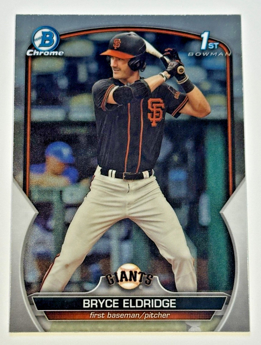 2023 Bowman Draft Chrome Bryce Eldridge 1st #BDC-107 San Francisco Giants
