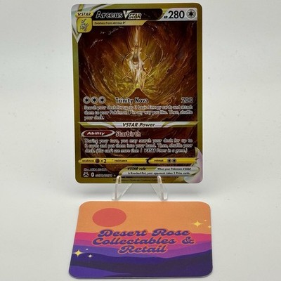 Pokemon TCG Arceus VSTAR GG70/GG70 Crown Zenith: Galarian Gallery Secret Rare