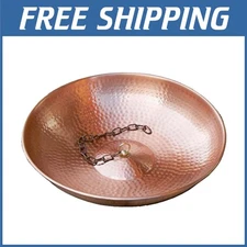 Copper Anchoring Dish for Garden Rain Chains