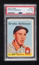1958 Topps Brooks Robinson #307 PSA 4 HOF 7ut