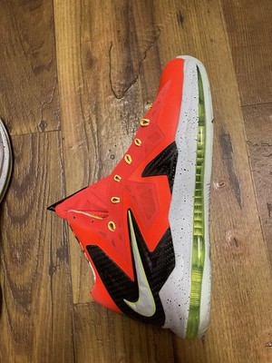 Nike LeBron 10 x PS Elite Total Crimson Orange  Size 10.5 Mens 579827-800