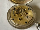 Waltham Watch Co model 57  15J 18s KW July 1875 pocket watch 3oz slv HC RR grade