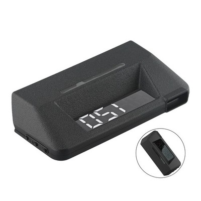Car Head Up Display HUD Gauge OBD2 Driving Computer Temperature Speedometer