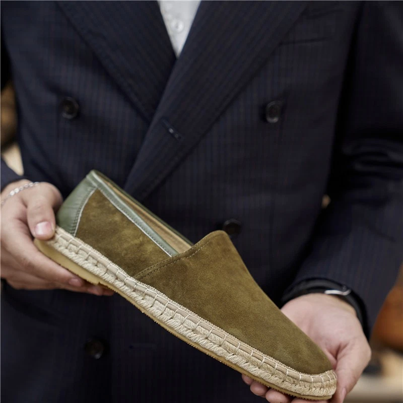 Мужские повседневные туфли рыбака лето открытый путешествий моды мокасины поскользнуться обувь - Изображение 3 из 4