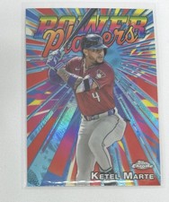 Ketel Marte 2025 Topps Chrome #PP-4 Power Players Diamondbacks 