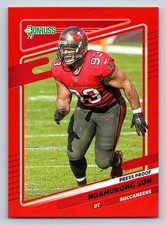 2021 Donruss Press Proof Red #107 Ndamukong Suh (ref 198203)