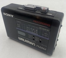   Sony Walkman WM-F76 FM/AM Dolby-NR Cassette-Corder - For Repair Radio Works  