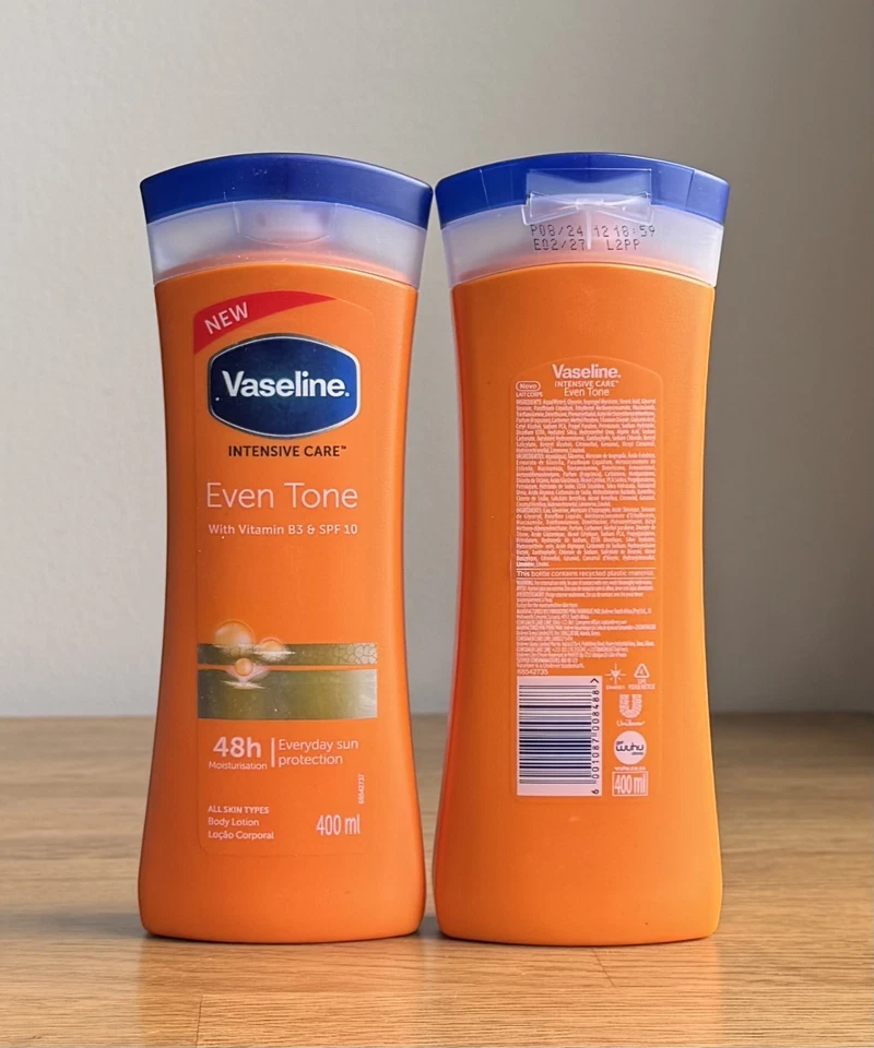 Loción corporal vaselina tono uniforme 400 ml ENVÍO GRATUITO Foto 3 de 4