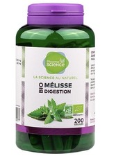 Pharmascience digestion mélisse bio 200 gélules
