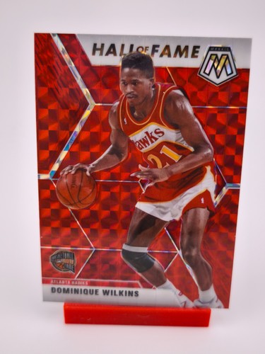 Dominique Wilkins RED MOSAIC COLOR MATCH Panini Mosaic NBA 2019-20 Atlanta Hawks - 第 1/2 張圖片
