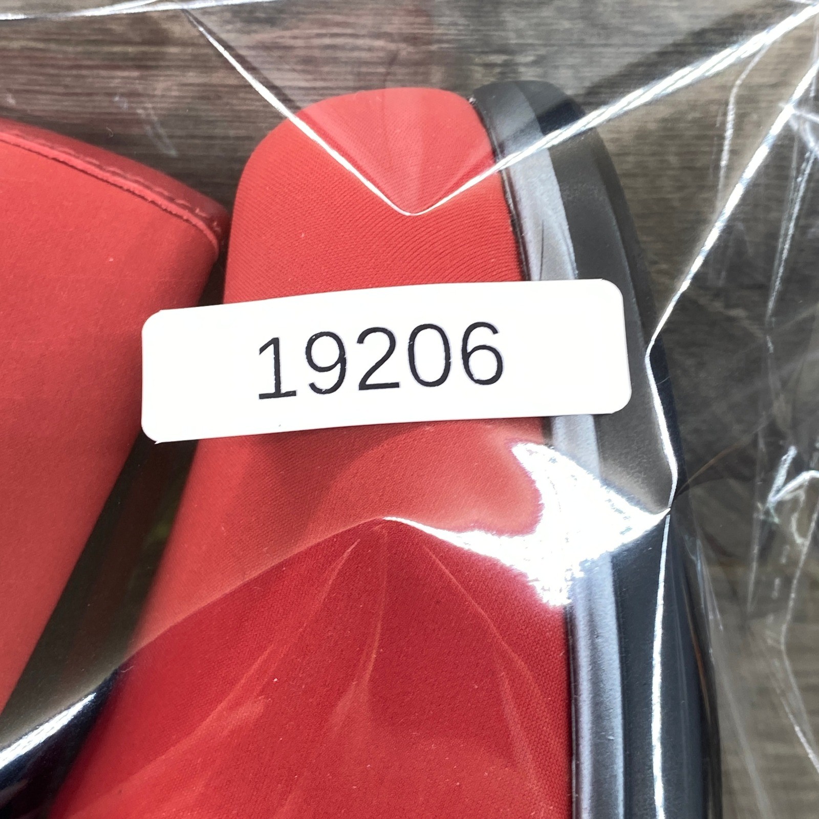 SAS Tripad Comfort Foot Bed Red Slip On Wedge Loafers Shoes Women's Size 7 N