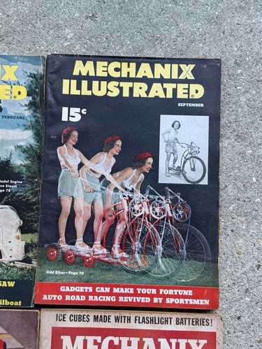 Vintage Mechanix Illustrated Magazine Lot Of 4 - 1947 - 1962 - Picture 4 of 8