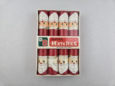 SEALED Vintage 1967 SANTA Matches Christmas by CAPRI Box RARE